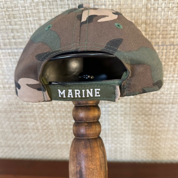 🌟2xHP🌟USMC Camo Embroidered Marine Logo Adjustable Baseball Cap Unisex - Picture 6 of 12